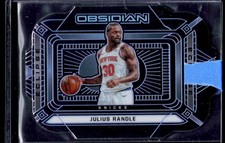 2020-21 Panini Obsidian #15 Julius Randle Eclipse Electric Etch Purple #/75