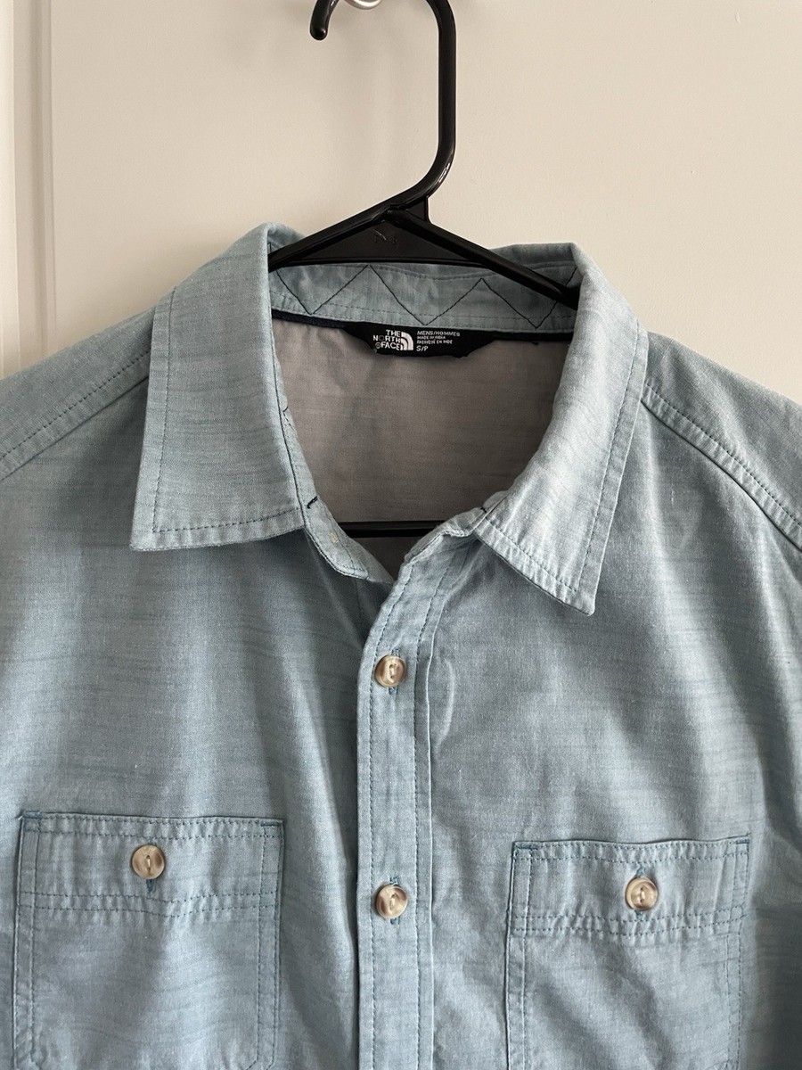 The North Face Shirt Mens Small Button Up Long Sleeve View 3
