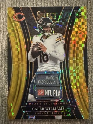 2024 Panini Select Caleb Williams Gold 4/10
