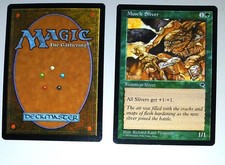 Magic the Gathering * MTG * 1 X Muscle Sliver * Tempest * LP