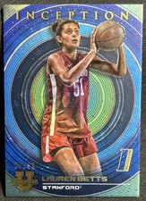 LAUREN BETTS 2022-23 Bowman U Inception Blue V1 #47 Rookie /99 UCLA