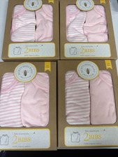 Burt  s Bees Baby Bibs 100 Organic 4 Packs 2 In Each