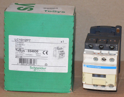 Schneider LC1D12P7 Schütz 034930 NEU OVP