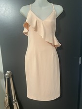 Calvin Klein Pink Ruffle Sheath Dress 2