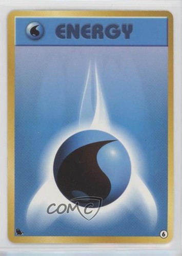 Water Energy Japanese Pokemon Intro Pack: Squirtle #6 1999