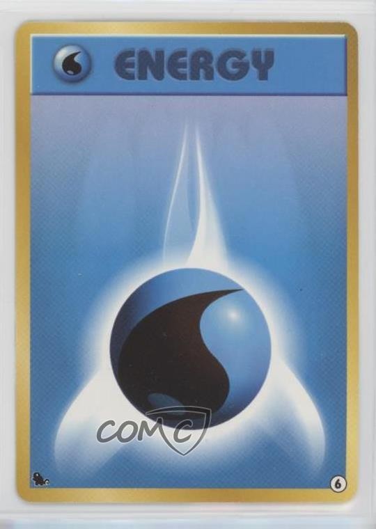 Water Energy Japanese Pokemon Intro Pack: Squirtle #6 1999