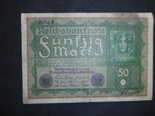 D.R. Banknot Rzeszy 50 marek 1949