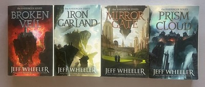 Harbinger by Jeff Wheeler (Paperback) Mirror Gate, Iron Garland ,Prism Cloud +1