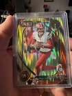2024 Panini Select - Club Level Jayden Daniels #217 Red & Yellow Shock Prizm