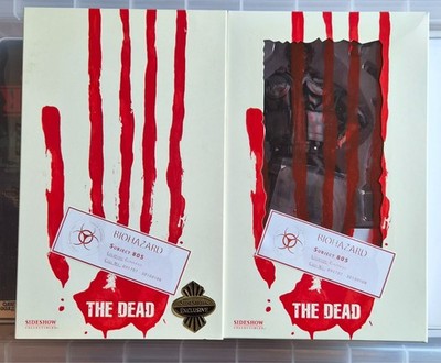 SIDESHOW THE DEAD Subject 805 Zombie Soldat Figur 1/6th Boxed EX DISPLAY