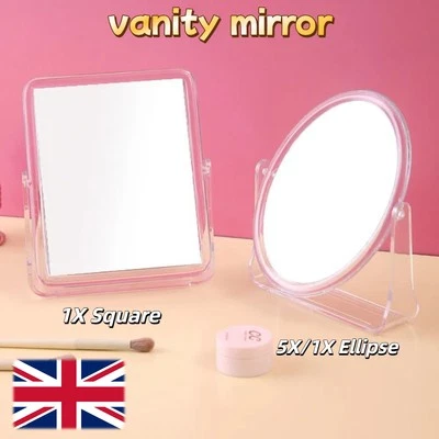 Flexible 1-15X Magnifying Makeup Mirror Double Sided 360° Rotating Beauty Mirror