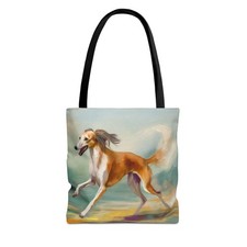 Saluki - Elegant Dog Art Tote Bag