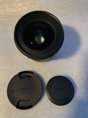 Sigma 24mm f/1.4 Wide Angle Camera Lens for Canon EF Cameras