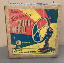 Spartus Rotating Color Wheel -vintage- Non-working- Partsrepair