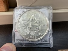 Daniel Carr 2008 UNA 100 AMEROS (1 Troy Oz.) 999 Silver – Seated Liberty
