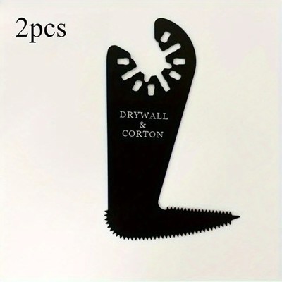 2x Fit Multi-Purpose Saw Blade Quick Release fits Oscillating Power Tool Systems