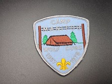 Camp Manitou Wolf Cubs Patch 1957-1978 Vintage Scouts Canada Badge