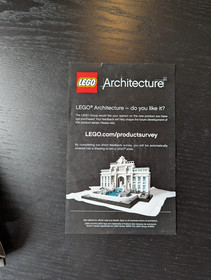 LEGO ARCHITECTURE: Berlin-21027 Like New, Complete