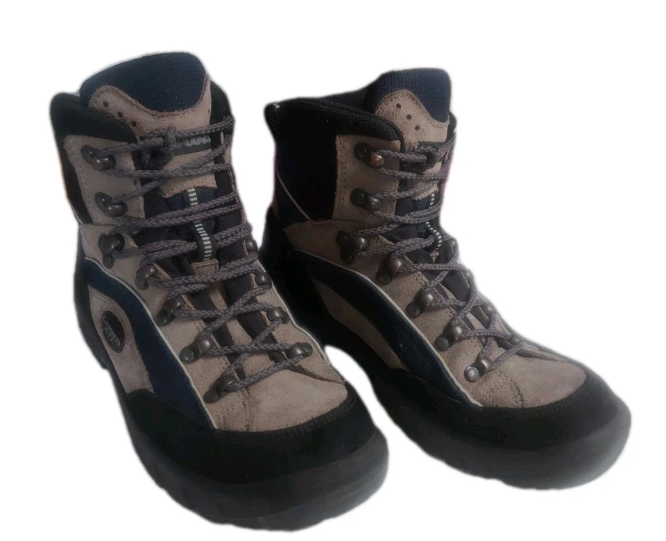 Botas de senderismo LOWA Klondike GTX Mid Gore Tex para mujer talla 8 impermeables suela Vibram Foto 2 de 4