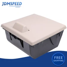 Gray Front Dashboard Dual Cup Holder Stone For 2008-2010 Ford F250 F350 F450