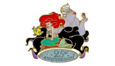 Disneyland Park The Little Mermaid Ariel & Ursula 25th Anniversary