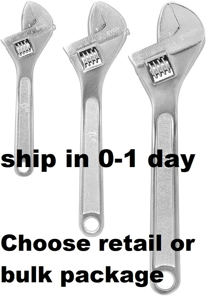 New CRAFTSMAN Evolv Set of 6" 8" 10" Adjustable Wrench  SAE/Metric rust-resistant