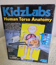 Kidz Labs Human Torso Anatomy Kids Body Science Activity Set Kidzlabs BRAND NEW