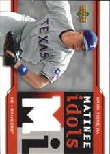 2005 Upper Deck Matinee Idols Jersey #MT Mark Teixeira Jsy - NM-MT