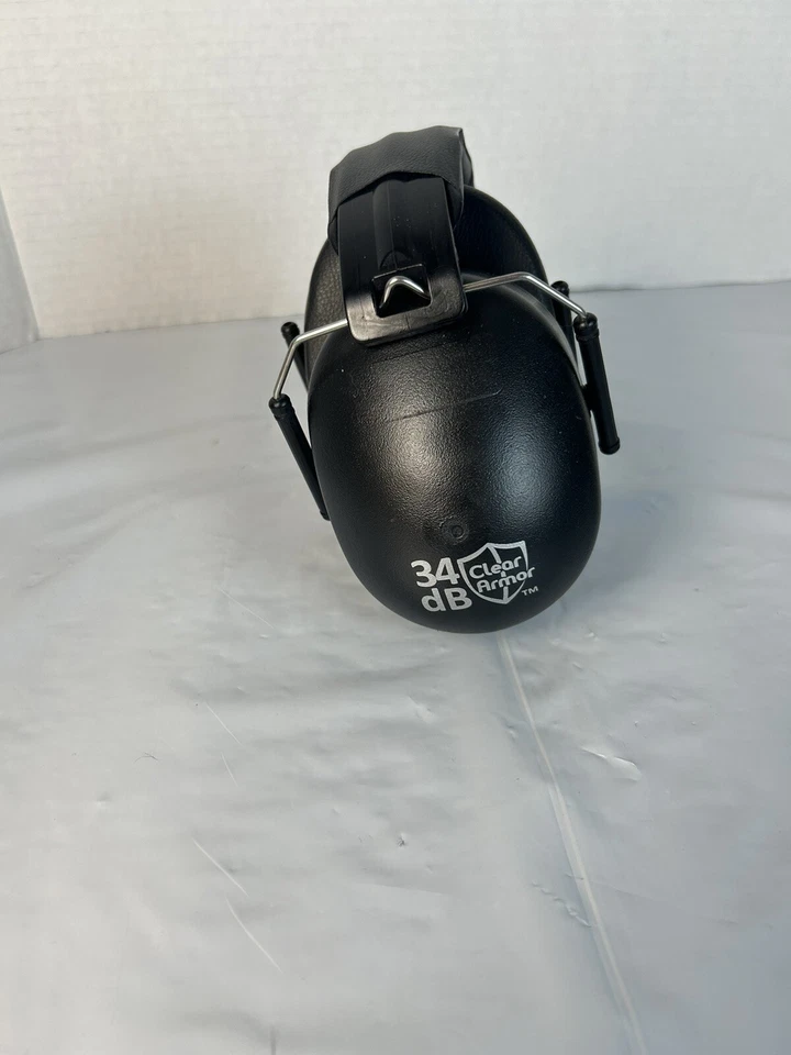 Orejeras plegables acolchadas reductoras de ruido Clear Armor 34 dB Foto 2 de 4