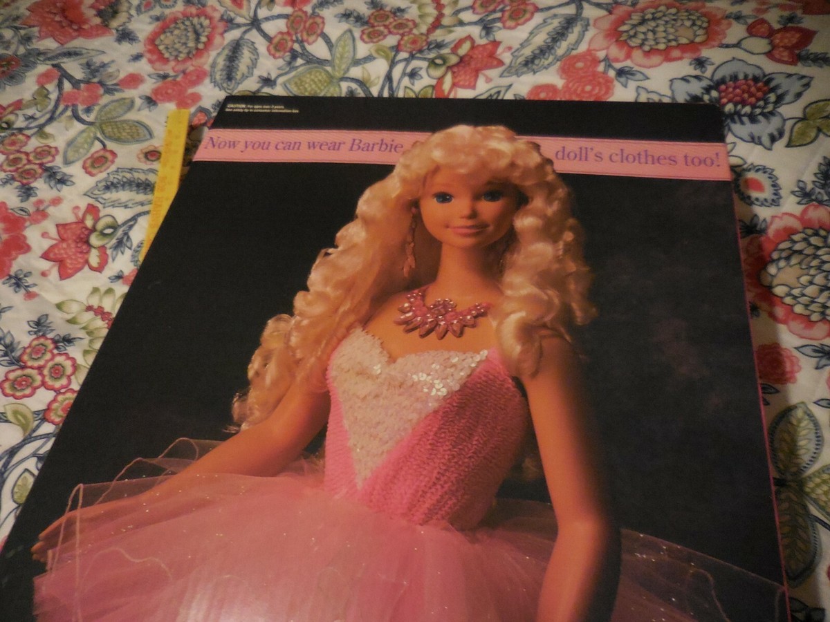 Mattel 1992 My Size Barbie Doll Feet Tall MPN: 2517 Pretty