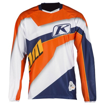 KLIM XC-Lite Jersey Race Shirt Offroad Enduro Motocross orange blau / SALE -10%