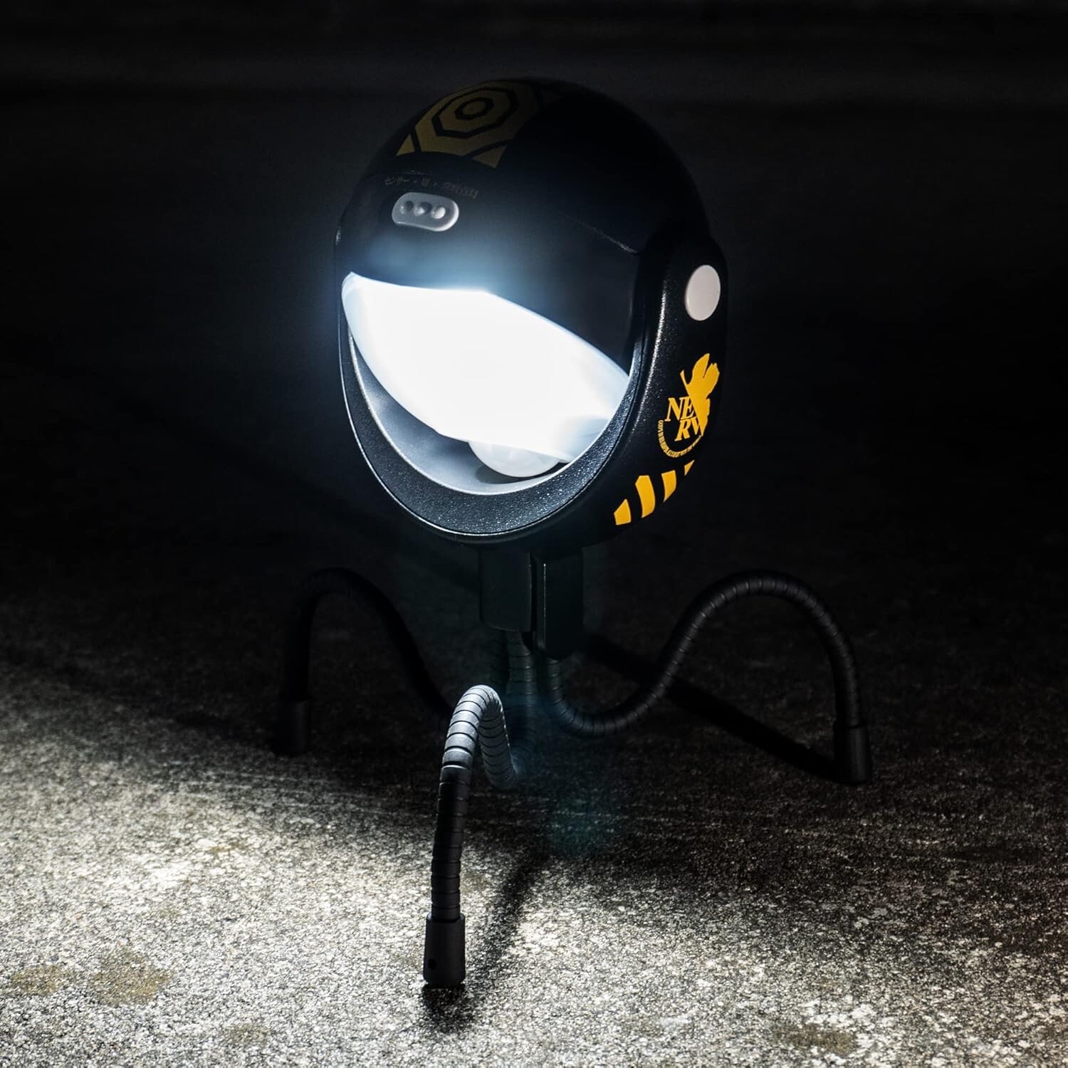 A.T.FIELD Evangelion Sensor Light NERV ATF-1701 Black ABS Resin 145g JAPAN NEW