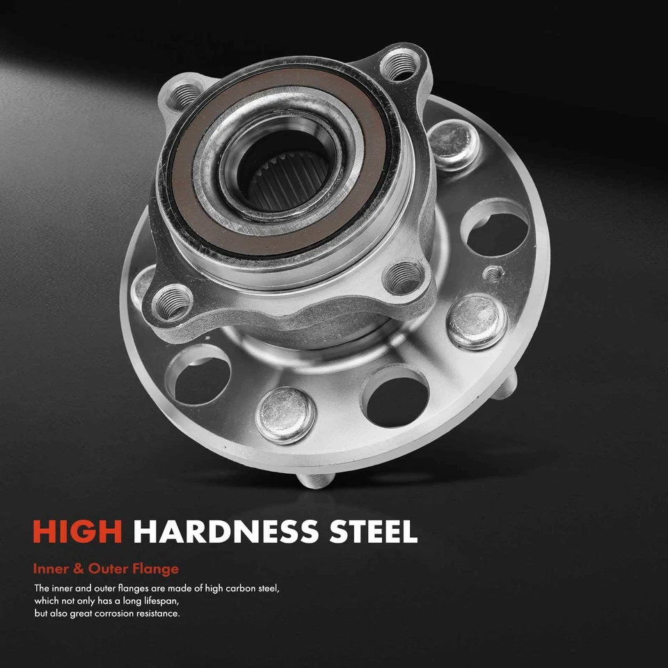 2x Conjunto de buje de cojinete de rueda trasero izquierdo y derecho para Acura RL TL SH-AWD 2009-2013 Foto 3 de 4