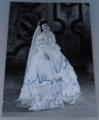 Autogramm Opern-Sängerin Erika Jelinek Opernhaus Zürich um 1965 (109663)