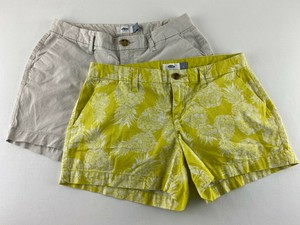 old navy pineapple shorts
