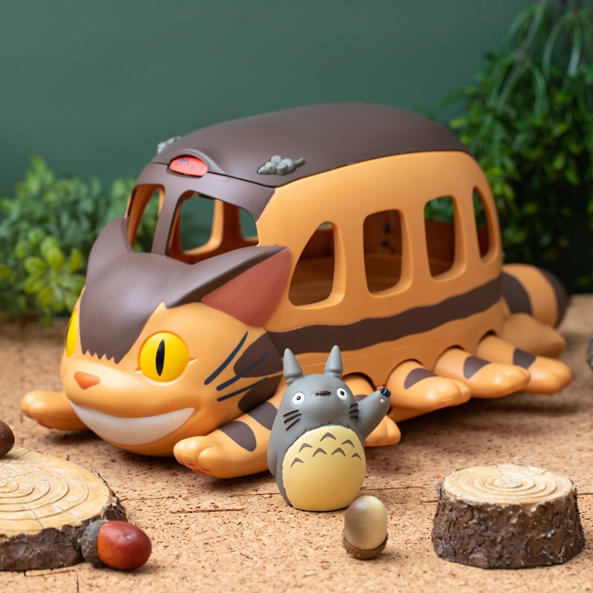 totoroです！ My Neighbor Totoro Go! Cat Bus Nekobus Figure Studio Ghibli