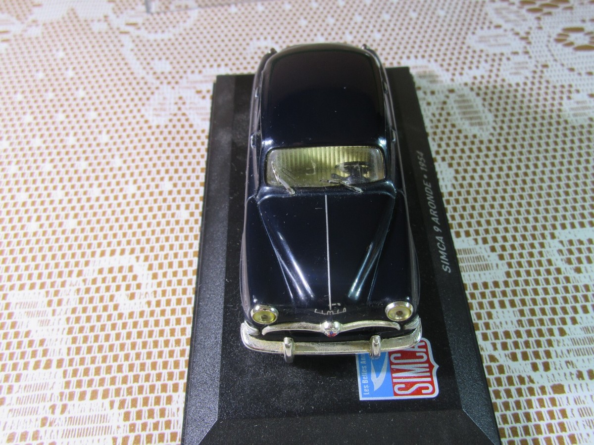 Miniature Solido Simca 9 Aronde Altaya & Chambord - Échelle 1:43 - Occasion Avec Défauts