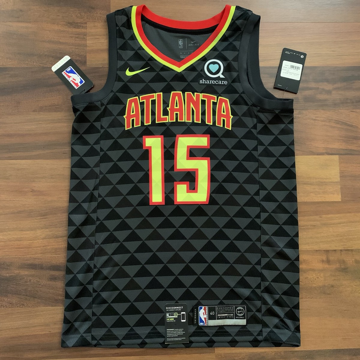 Vince Carter スウィングマンジャージー　NIKE製　ユニフォーム Nike NBA Atlanta Hawks Swingman Jersey Vince Carter Mens Sz