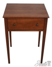 67133: CENTURY Henry Ford Museum 1 Drawer Cherry Shaker Nightstand