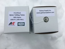 A  E Tufting Twine 6 boxes/pack, 1/2lb 350 Yards/box.UPC78309