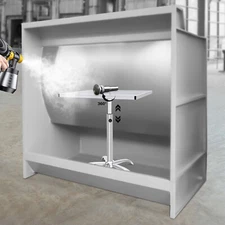 Stainless Steel Rotating Work Stand Paint Spraying Platform Product Display NEW