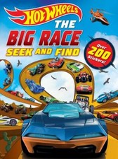 Hot Wheels: The Big Race Seek and Find: 100% O- Mattel, 9781499813111, paperback