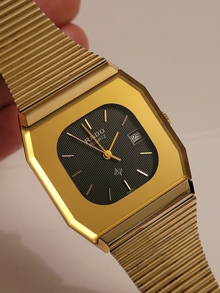RADO Swiss Mod.Depose 129.2022.2 Quarz Datum Armbanduhr RAR