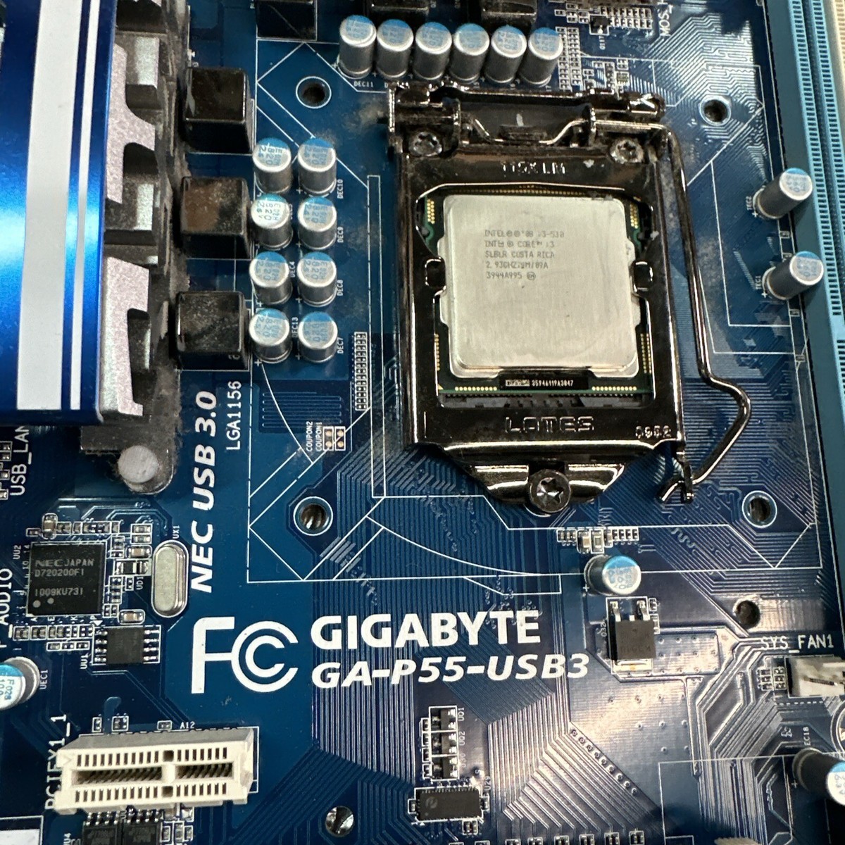 Gigabyte Motherboard GIGABYTE GA-P55-USB3 Intel - LGA ATX 0 Gigabyte Motherboard GIGABYTE GA-P55-USB3 Intel - LGA ATX 0