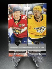 2022-23 Upper Deck Extended Series Checklist #699 Matthew Tkachuk Niederreiter