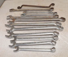12 all US wrenches Proto, Williams & more collectible mechanics vintage tool lot