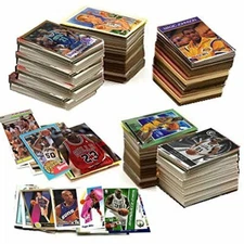 HUGE LOT: 600 NBA Basketball Cards in a Gift Box w/ 1 Sealed Pack & Jordan Card