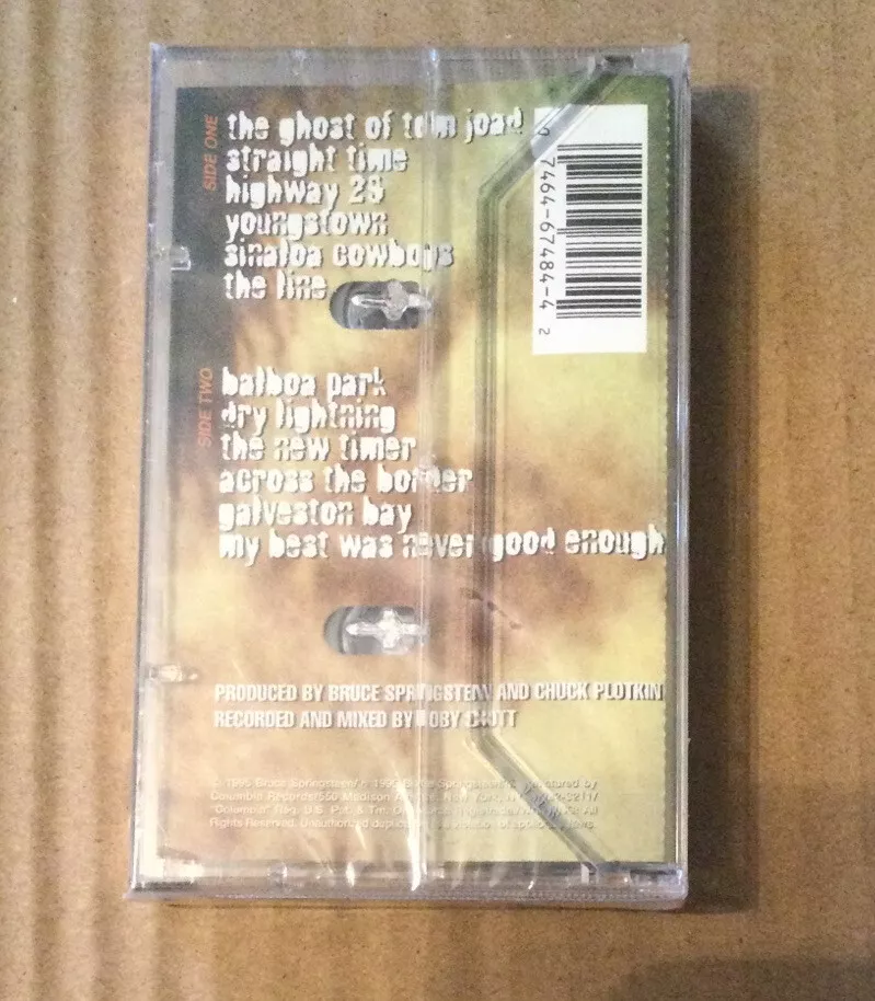 Bruce Springsteen-Ghost Of Tom Joad-Audio Cassette Sealed - Image 2 of 3