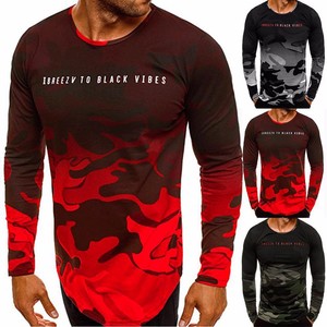 red camo long sleeve shirt