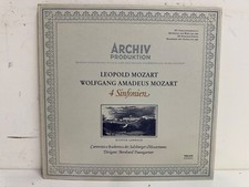 Leoplod Mozart, Wolfgang Amadeus Mozart 4 Symphonies Archiv Produktions Vinyl Re